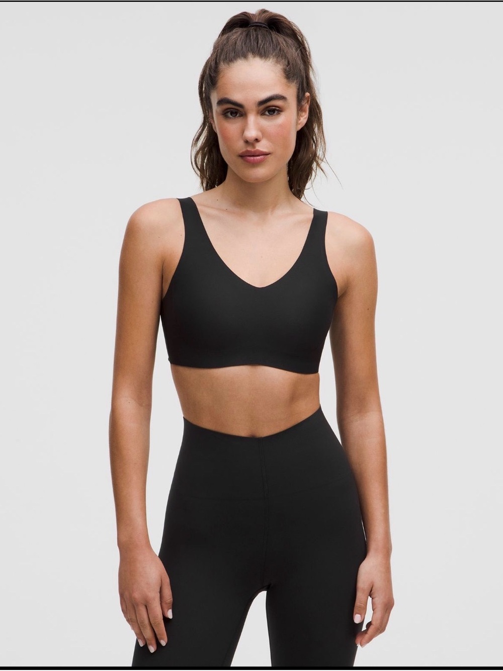 Lululemon Glow Up Bra *Light Support, B/C Cup, Black - L